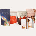 RYZE Ultimate Indulgence Bundle - Chai Latte & Hot Cocoa & Chocolate, Mushroom Drink Mix Set