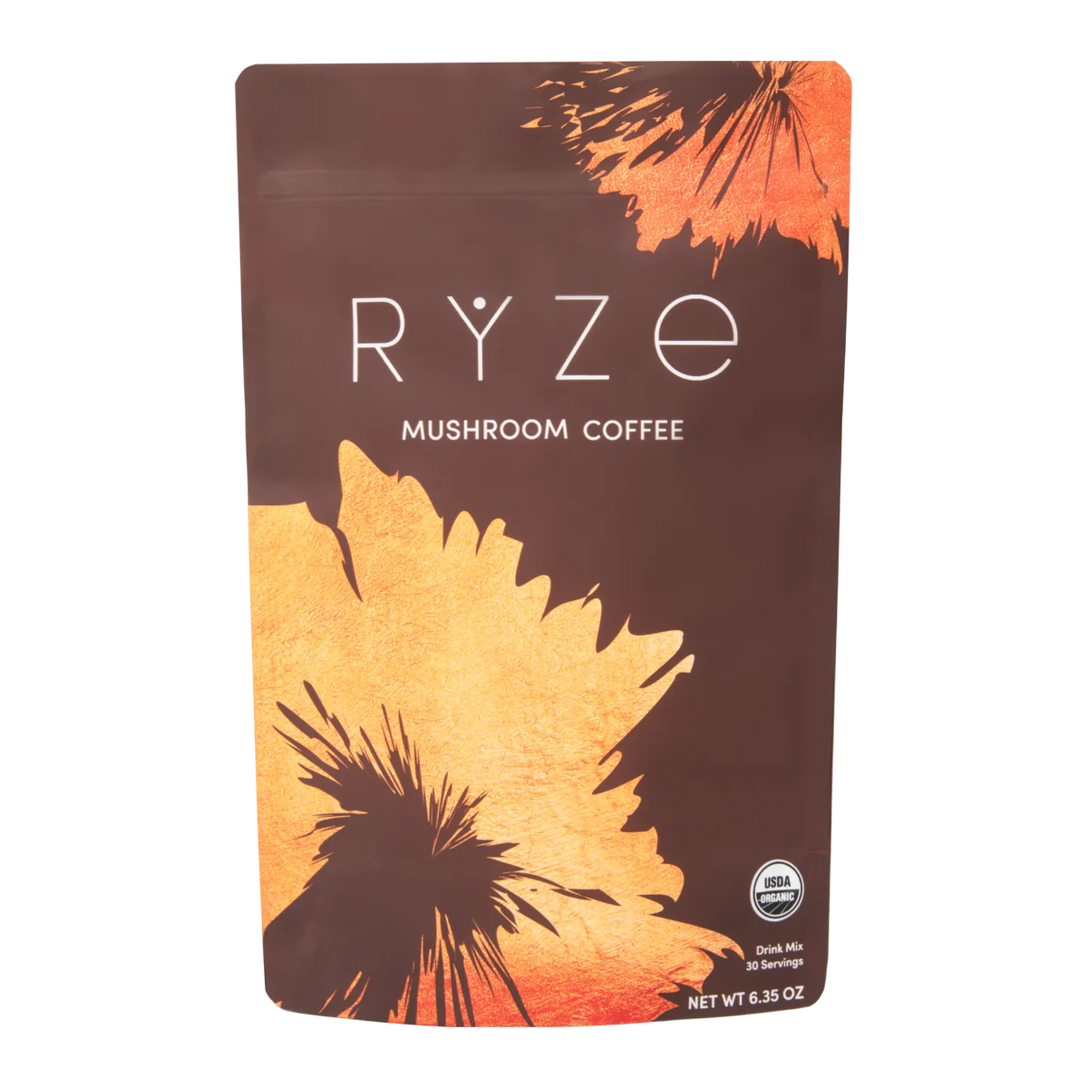 RYZE Mushroom Coffee - 30 Servings, Adaptogen Blend