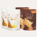 RYZE Lovers Gift Set - 2 Coffees & 2 Creamers, Coffee Bundle Set