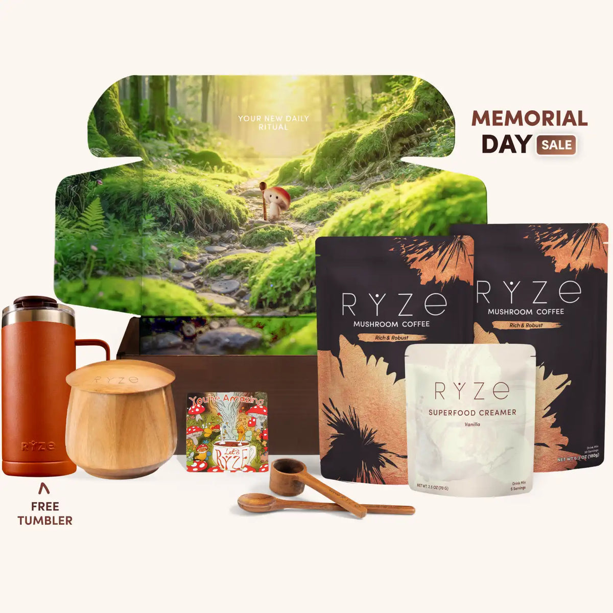 RYZE Ritual Set Dark Roast, Coffee Bundle Set