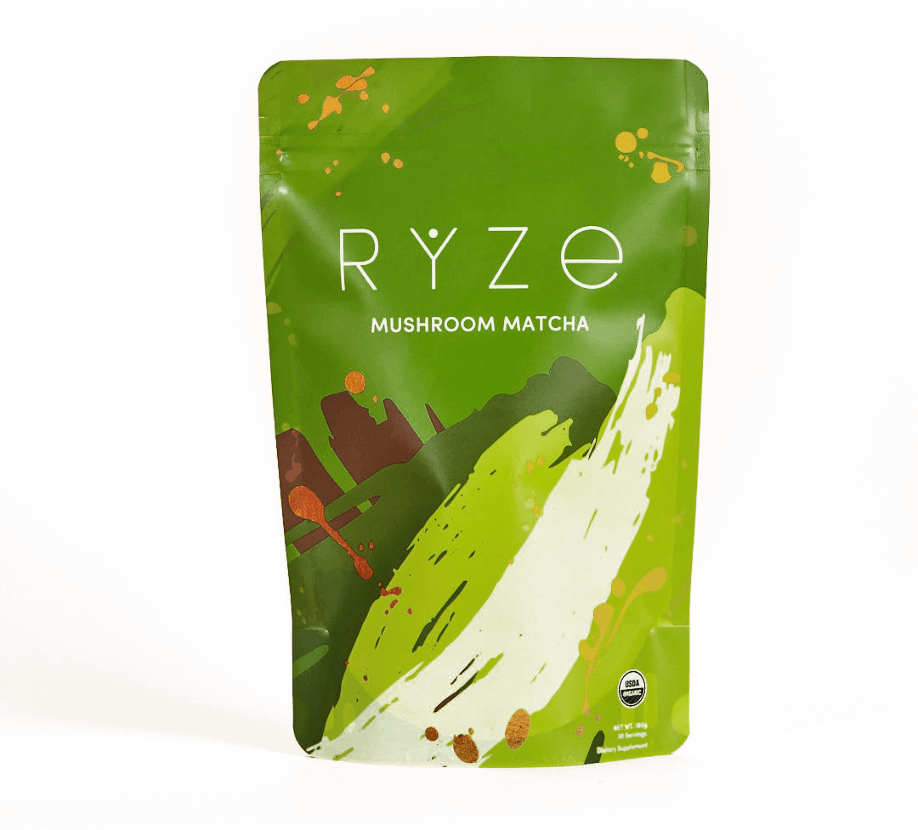 RYZE Mushroom Matcha - 30 Servings, Drink Mix