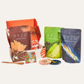 RYZE Ultimate Bundle - Matcha & Coffee & Cocoa, Mushroom Drink Mix Set